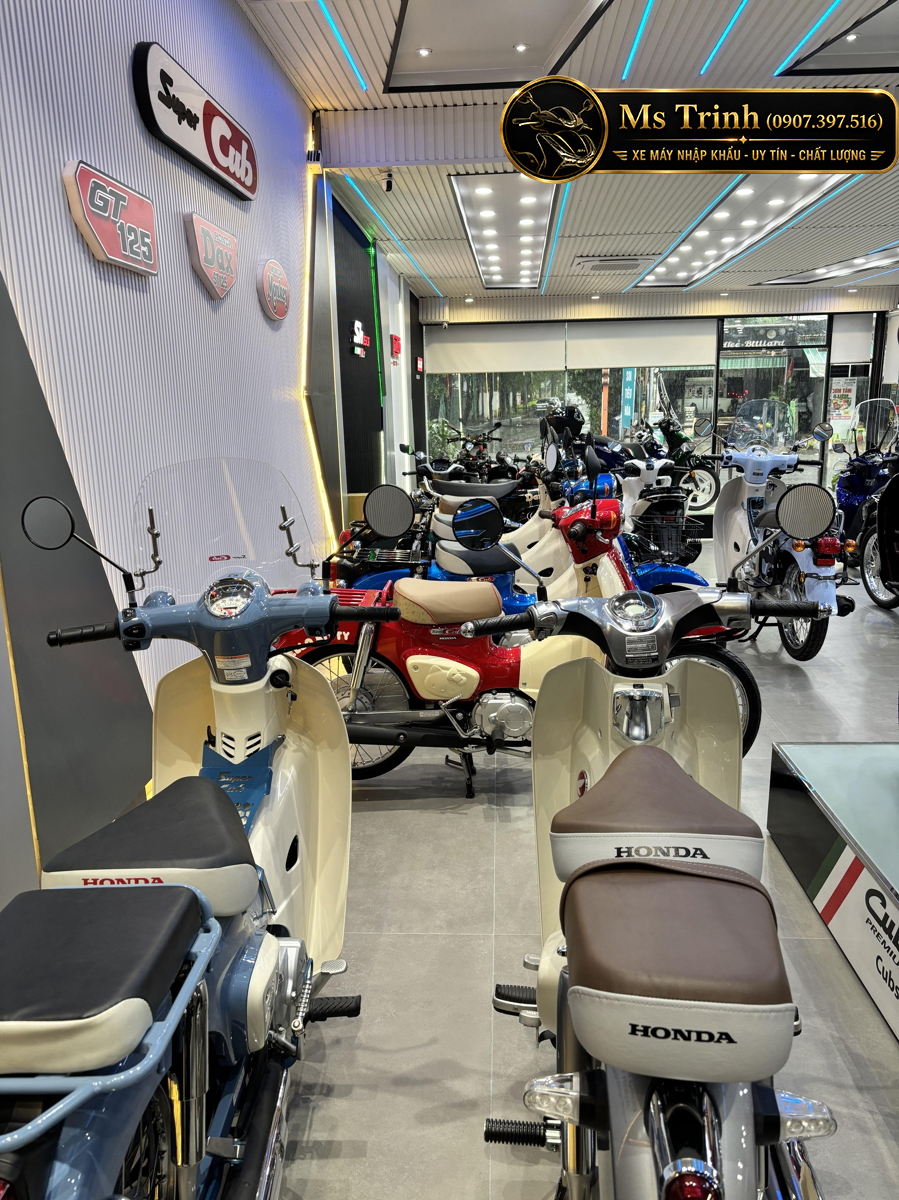 Em Trinh chuyên bán xe Super Cub nhập Nhật và Thái